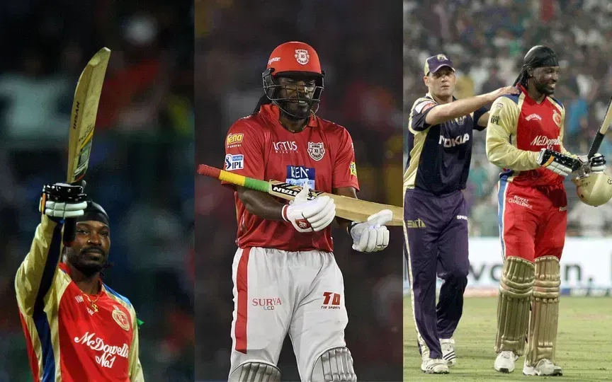Chris Gayle Highest Scores In IPL